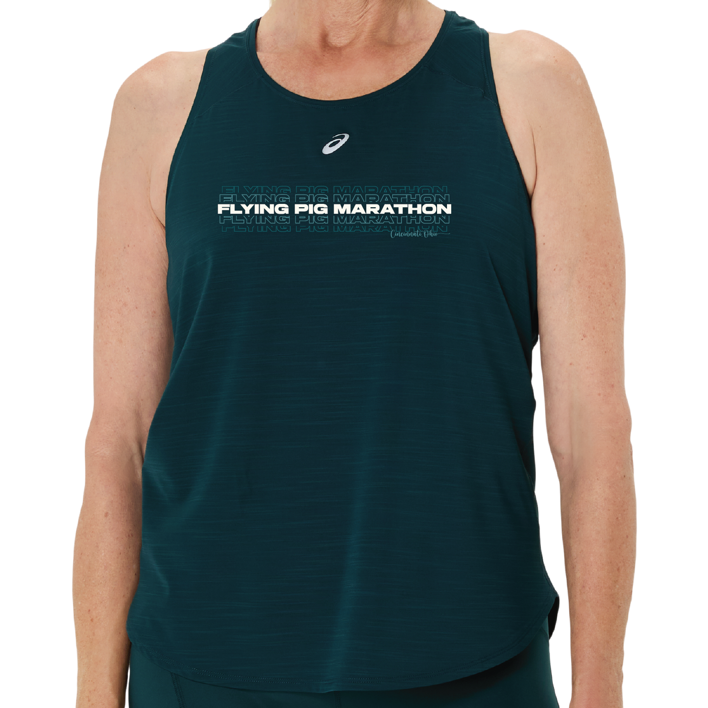 FPM '25 ASICS W Road Tank - Saxon Green