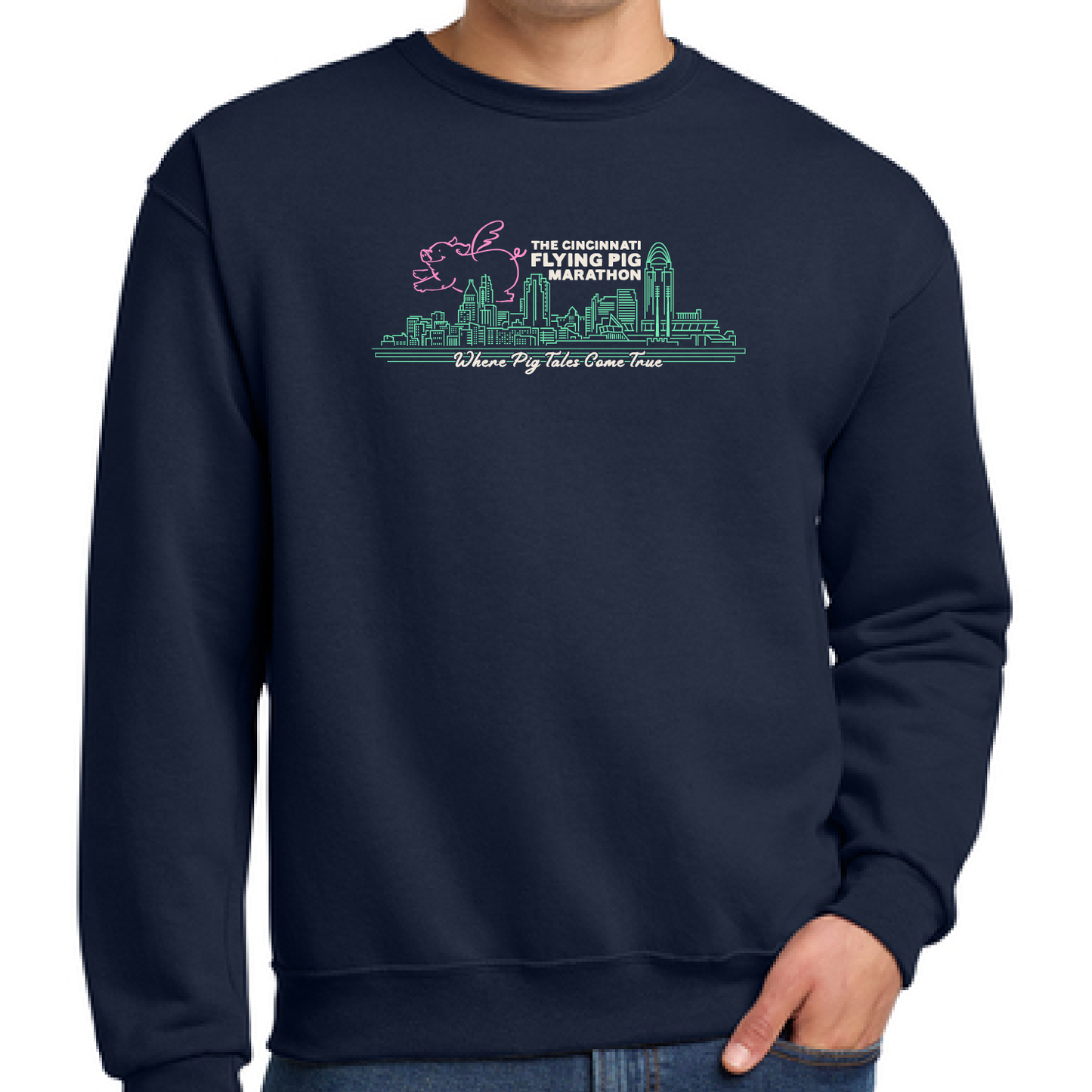 *New* FPM '26 Unisex Crewneck Sweatshirt - Navy