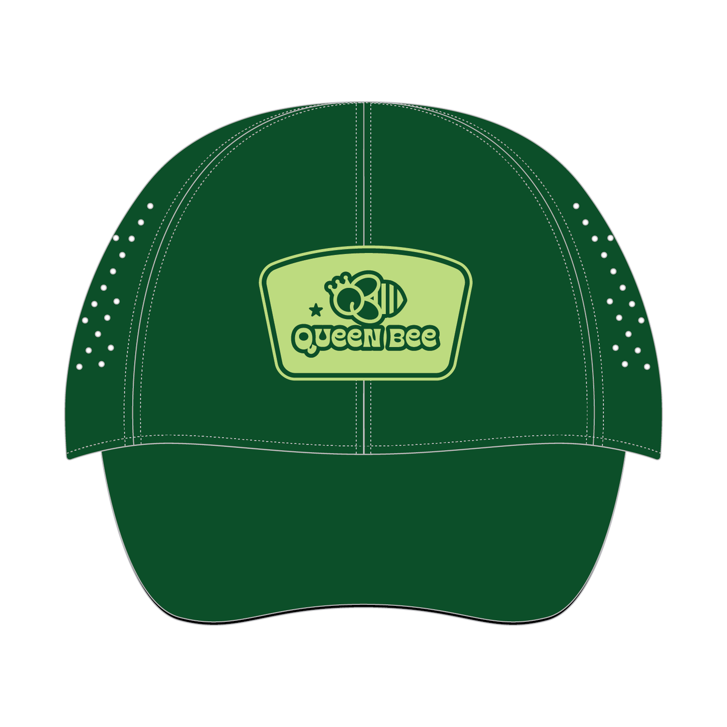 QB Boco Elite Run Hat - Dark Green