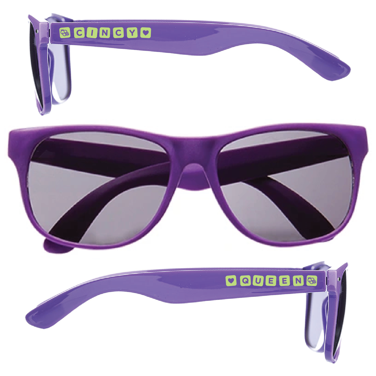 QB Sunglasses - Purple
