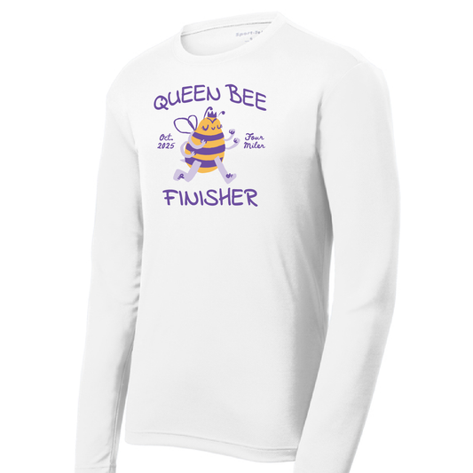 *Official* QB '25 Unisex Finisher Performance LS - 13.1 / 4 Miler