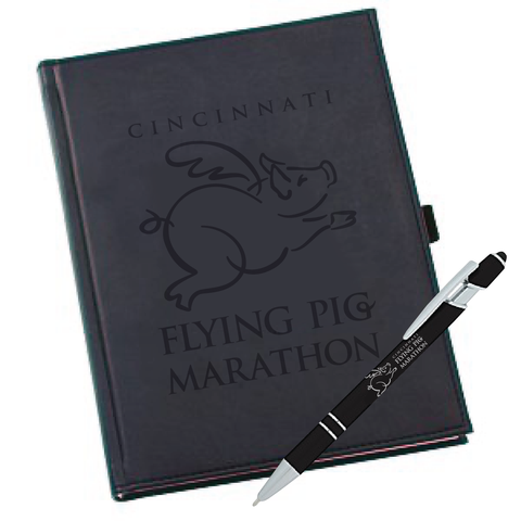 Flying Pig Marathon - Journal + Pen (*Large)