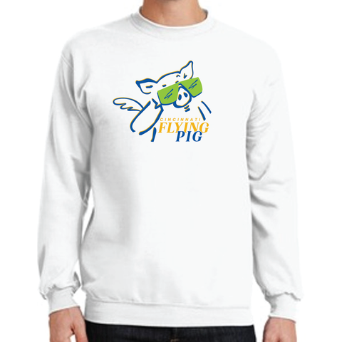 *New* FPM '24 Unisex Crewneck Sweatshirt - White