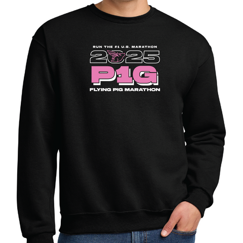 *New* FPM '25 Unisex Crewneck Sweatshirt 01 - Black