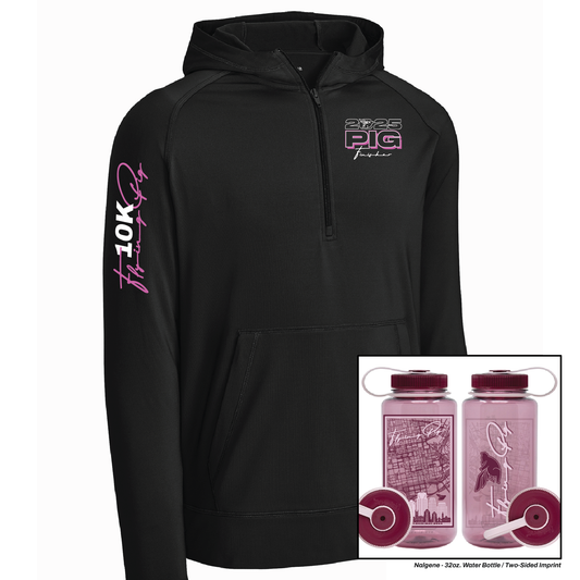 *PRE-ORDER* FPM '25 Unisex Finisher Qtr. Zip Hoodie Bundle - 10K