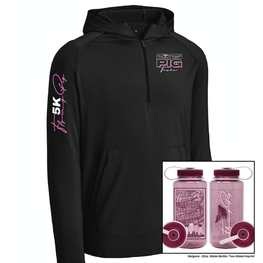*PRE-ORDER* FPM '25 Unisex Finisher Qtr. Zip Hoodie Bundle - 5K