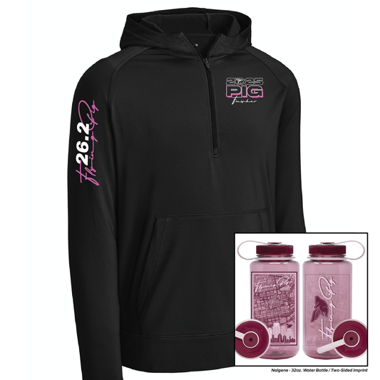 *PRE-ORDER* FPM '25 Unisex Finisher Qtr. Zip Hoodie Bundle - Marathon