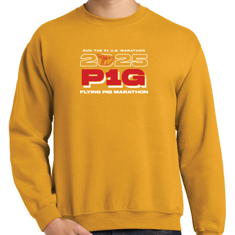 *New* FPM '25 Unisex Crewneck Sweatshirt - Gold