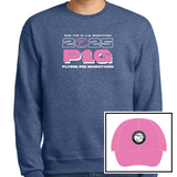 *New Bundle* FPM '25 Unisex Crewneck Sweatshirt + Race Hat - Hthr. Blue