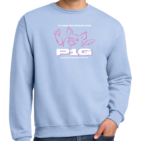 *New* FPM '25 Unisex Crewneck Sweatshirt 02 - Lt. Blue