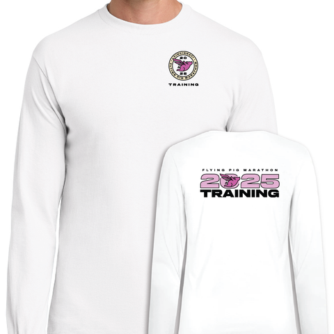 *New* FPM '25 M Training LS Performance Blend 01 - White