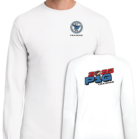 *New* FPM '25 M Training LS Performance Blend 02 - White