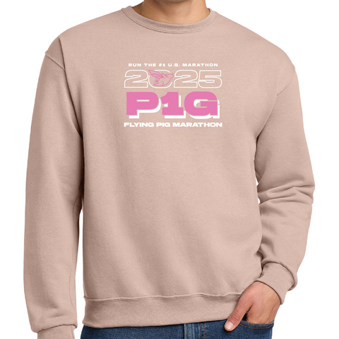 *New* FPM '25 Unisex Crewneck Sweatshirt 01 - Blush Pink