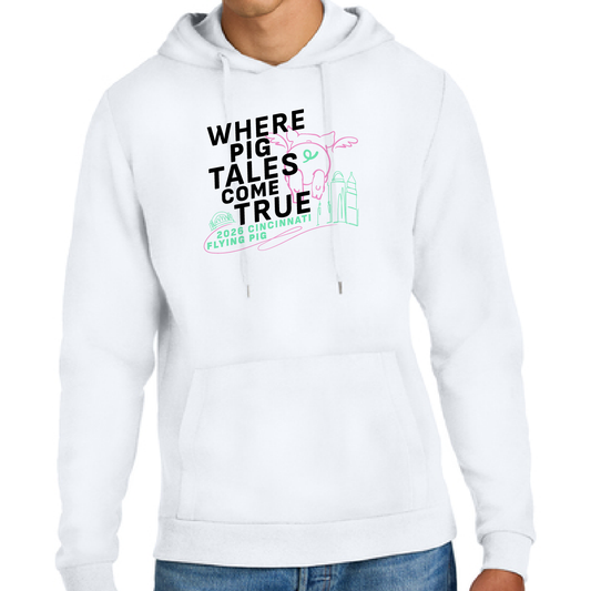 FPM '26 District TriBlend Fleece Hoodie - White