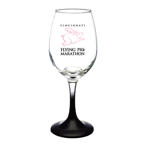 10oz. Rioja White Wine Glasses - Black Bottom