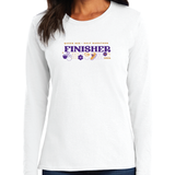 *QB'24 Finisher* Unisex Performance Blend LS - White