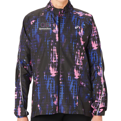 ASICS W Road Lite-Show Packable Jacket - Black/ Magenta